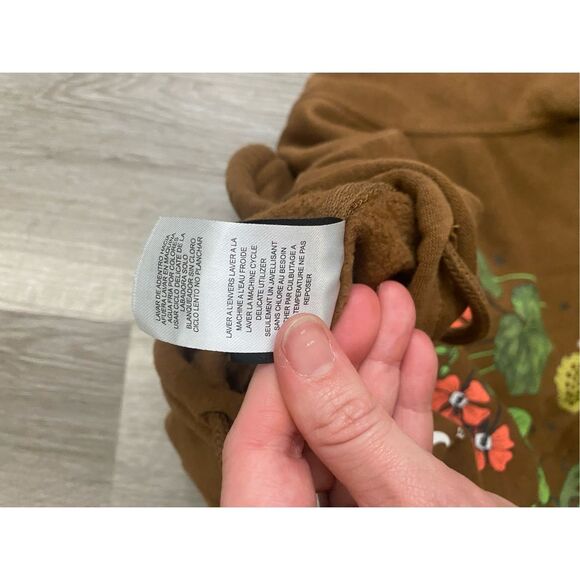 Harry Potter | Herbology Pullover Comfy Brown Hoodie, Sz Medium - Picture 7 of 8